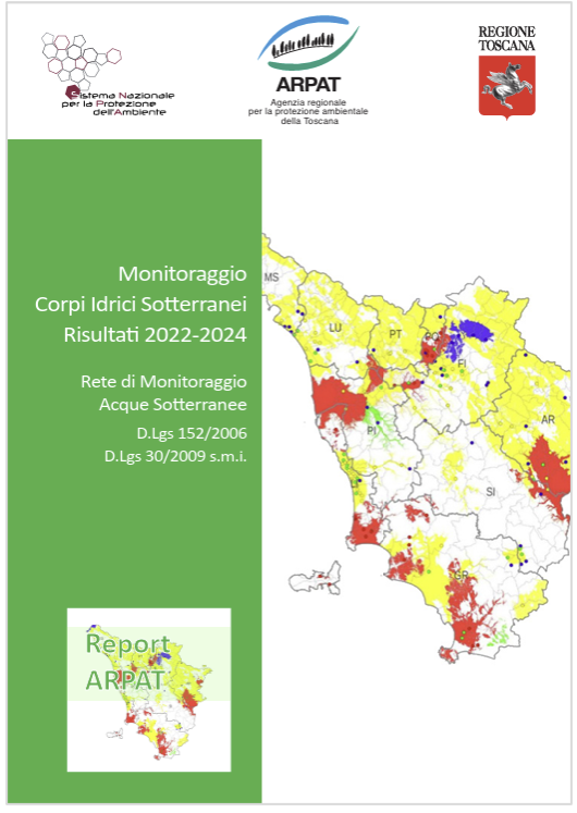 Monitoraggio corpi idrici sotterranei - Risultati 2022-2024 - ARPAT 2026