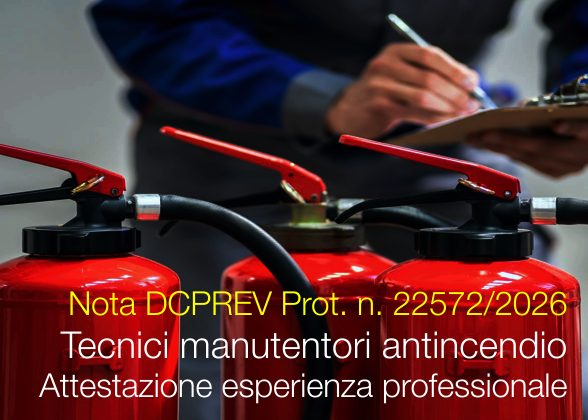 Nota DCPREV Prot. n. 22572 del 15 Ottobre 2026