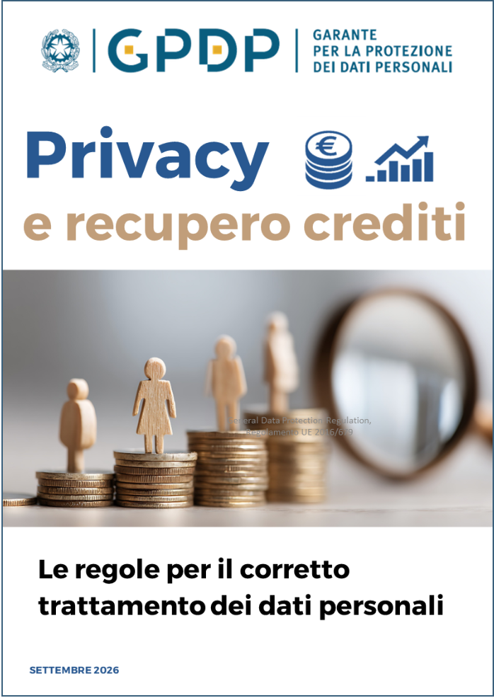 Vademecum GPDP | Privacy e recupero crediti