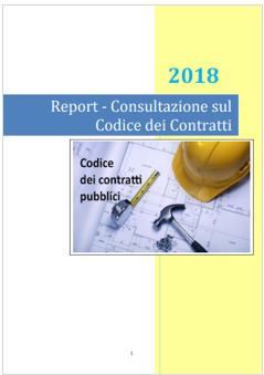 Report consultazione codice appalti