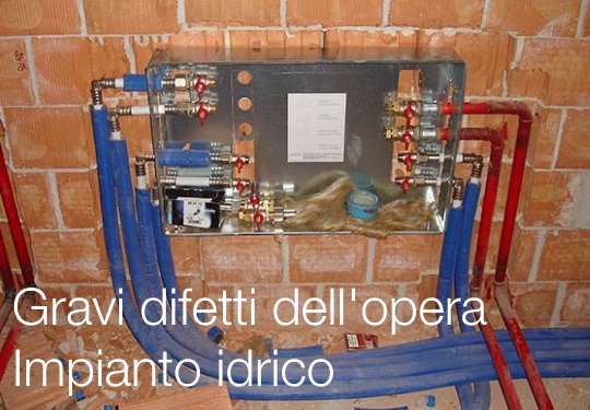 impianto idrico