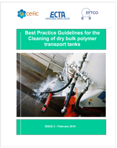 Best pratice for cleaning of dry bulk polymer transport tanks