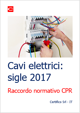 Cavi elettrici sigle 2017