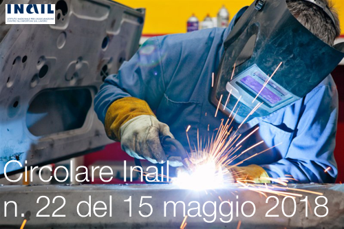 Circolare Inail 22  15  maggio 2018