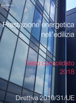 Cover direttiva prestazione energetica edilizia small Cover direttiva prestazione energetica edilizia small