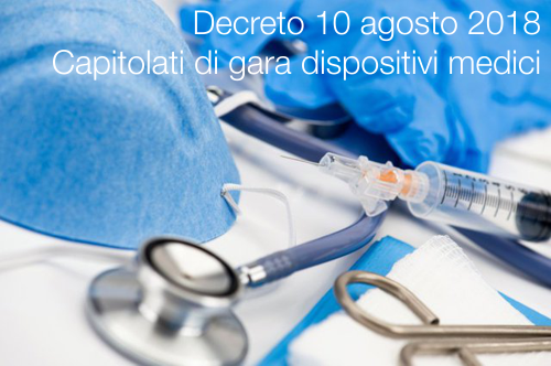 Decreto 10 agosto 2018