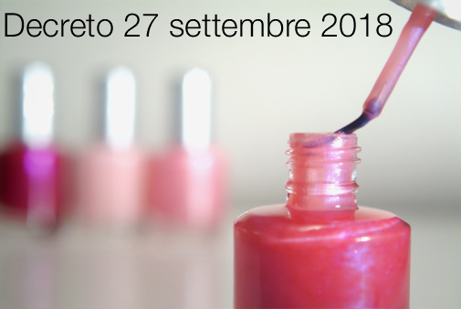 Decreto 27 settembre 2018