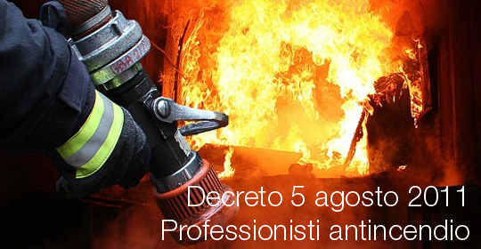 Decreto 5 agosto 2011