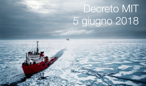 Decreto MIT 5 giugno 2018