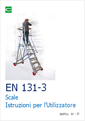 EN 131 3 Scale Istruzioni utilizzatore 00 EN 131 3 Scale Istruzioni utilizzatore 00
