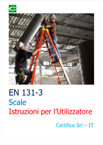 EN 131 Istruzioni utliizzatore