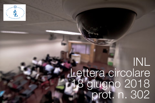 INL Lettera circolare 18 giugno 2018 prot  n  302