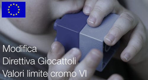 Modifica Direttiva Giocattoli Cromo VI