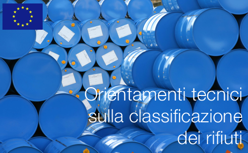 Orientamenti tecnici classificazione rifiuti 2018