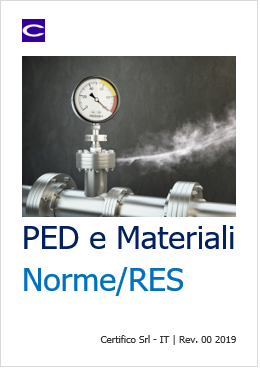 PED Materiali Norme RES