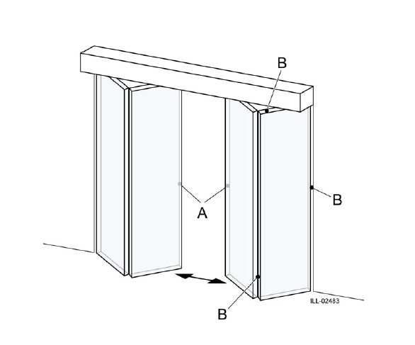 Porta a soffiewtto motorizzata