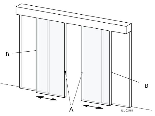 Porta scorrevole motorizzata 00