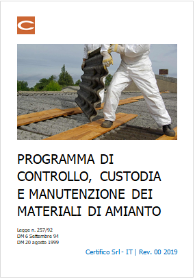 Programma controllo custodia manutenzione MCA