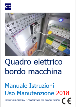 Quadro elettrico bordo macchina 2018