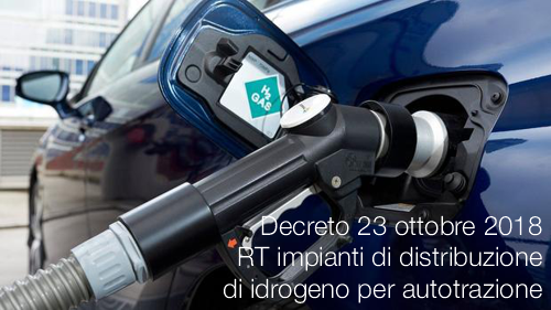 RT impianti di distribuzione di idrogeno per autotrazione