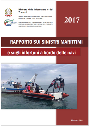 Rapporto sinistri marittimi 2017