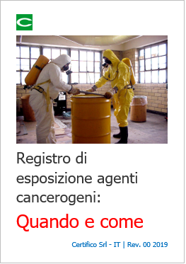 Registro esposizione agenti cancerogeni   quando e come