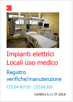 Registro verifiche impianti elettrici locali medici