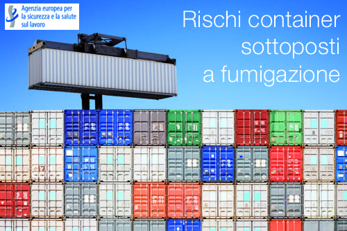 Rischi container sottoposti a fumigazione