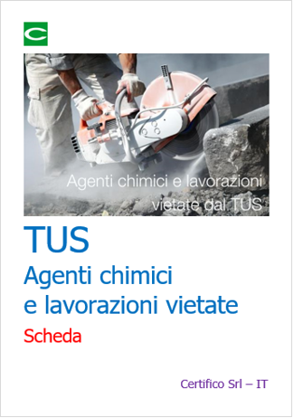 TUS agenti chimici vietati