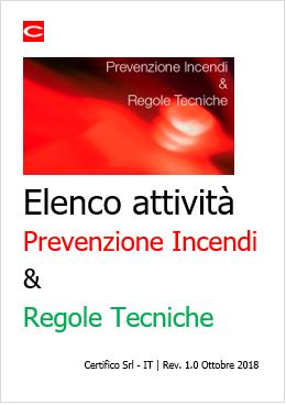 Tabella Prevenzione Incendi e Regole Tecniche book
