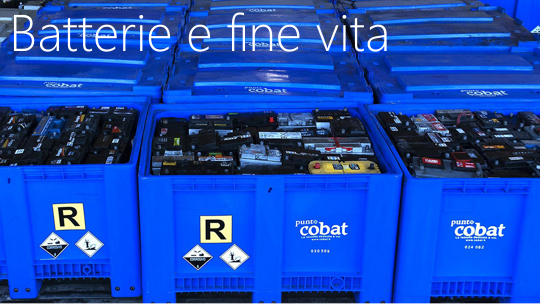 Batterie e fine vita