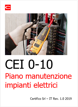 Piano Manutenzione impianti elettrici