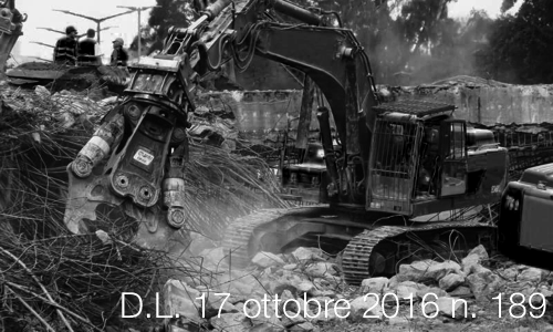 D L  17 ottobre 2016 n  189