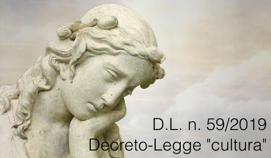 D L  59 2019   Decreto Cultura