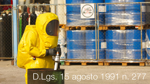 D Lgs  15 agosto 1991 n  277