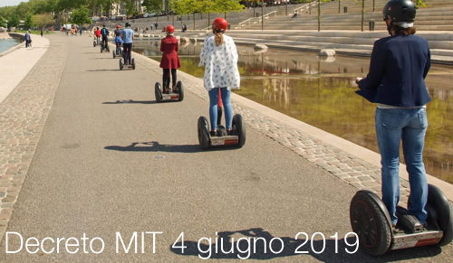 Decreto MIT 4 giugno 2019