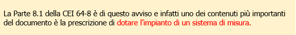 Efficienza Energetica degli impianti elettrici 01