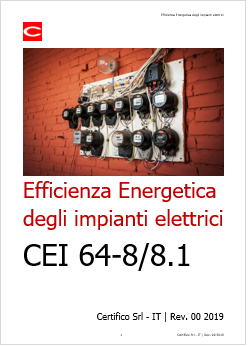 Efficienza Energetica degli impianti elettrici