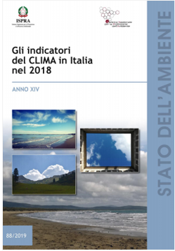 Gli indicatori del Clima in Italia 2018