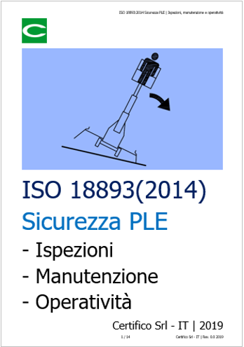 ISO 18893 2014 PLE / MEWP