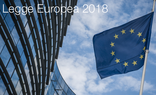 Legge europea 2018