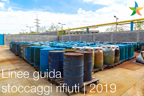 Linee guida stoccaggi rifiuti 2019