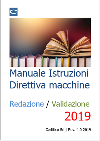 Manuale Istruzioni Direttiva macchine 2019