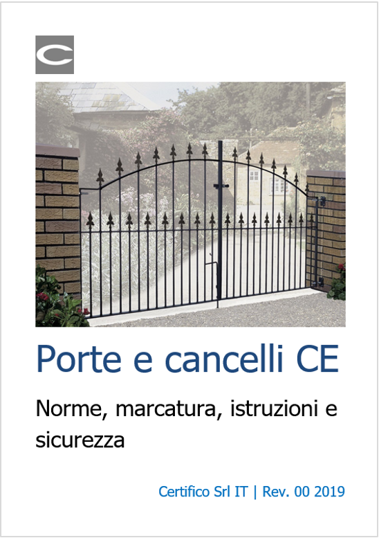 Porte e cancelli CE