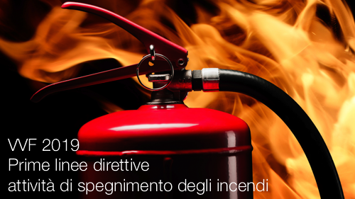 Prime linee direttive attivit  di spegnimento degli incendi