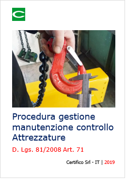 Procedura Art  71 D Lgs  81 2008
