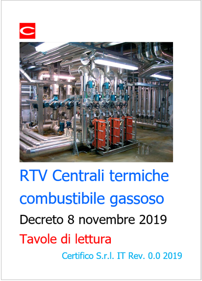 RTV Centrali Termiche Tavole di lettura