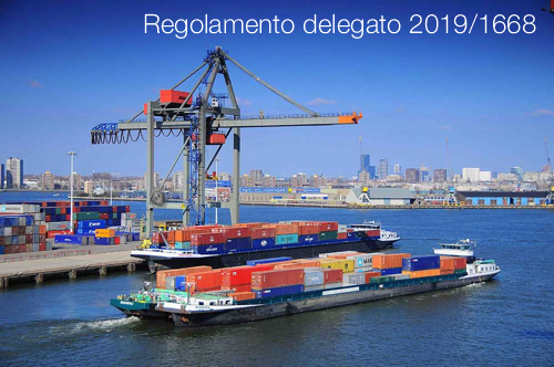 Regolamento delegato 2019 1668