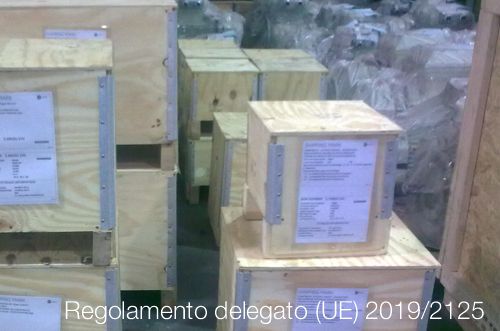 Regolamento delegato UE 2019 2125