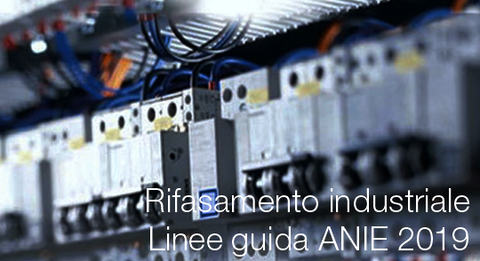 Rifasamento industriale ANIE 2019